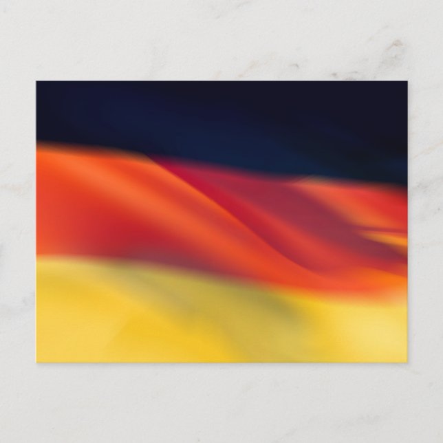 Carte Postale Drapeau allemand (Devant)