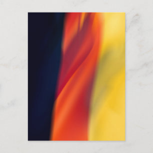 Carte Postale Drapeau allemand