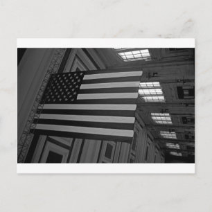 Carte Postale Drapeau américain à Union Station
