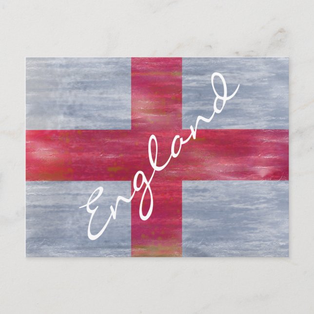 Carte Postale drapeau anglais anglais en détresse (Devant)