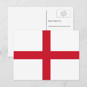 Carte Postale Drapeau anglais, Drapeau anglais