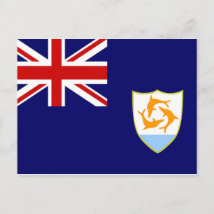 Carte Postale Drapeau Anguilla