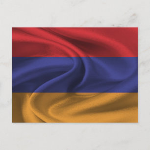 Carte Postale Drapeau Arménie