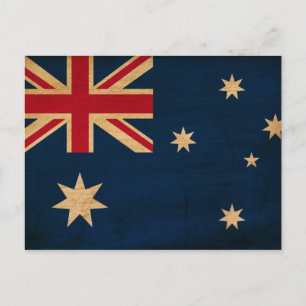 Carte Postale Drapeau Australie