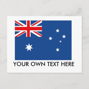 Carte Postale Drapeau Australie