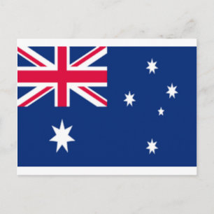 Carte Postale Drapeau Australie