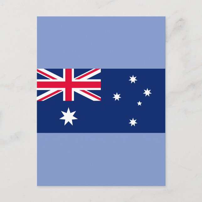 Carte Postale Drapeau australien (Devant)