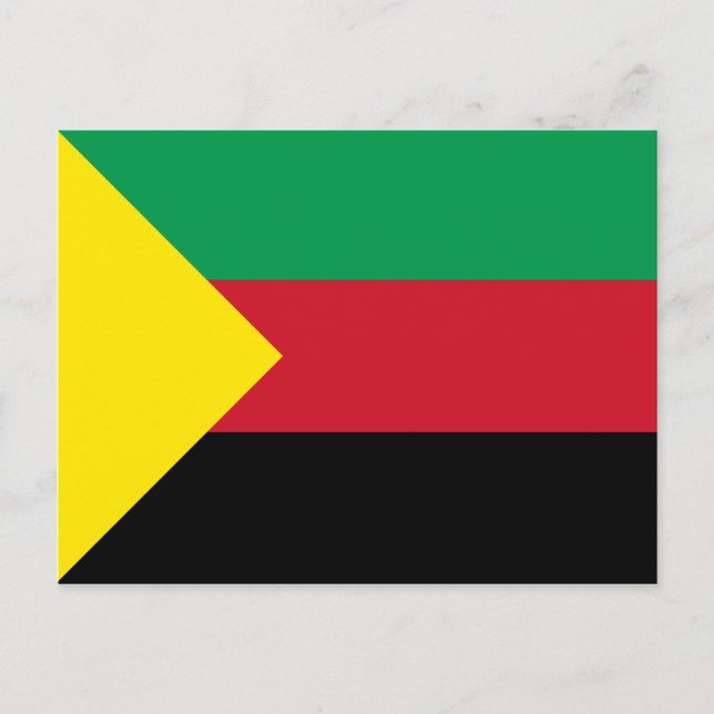 Carte Postale Drapeau Azawad (Devant)