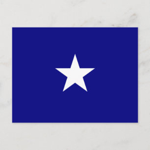 Carte Postale Drapeau bleu Bonnie