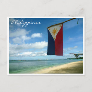 Carte Postale drapeau boracay