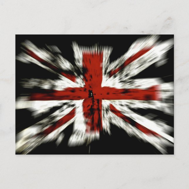 Carte Postale Drapeau britannique (Devant)