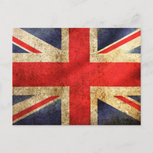 Carte Postale drapeau britannique