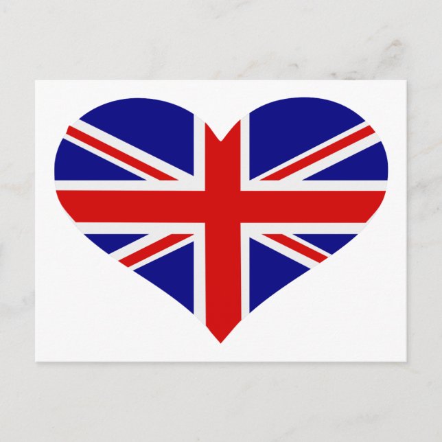 Carte Postale Drapeau britannique (Devant)