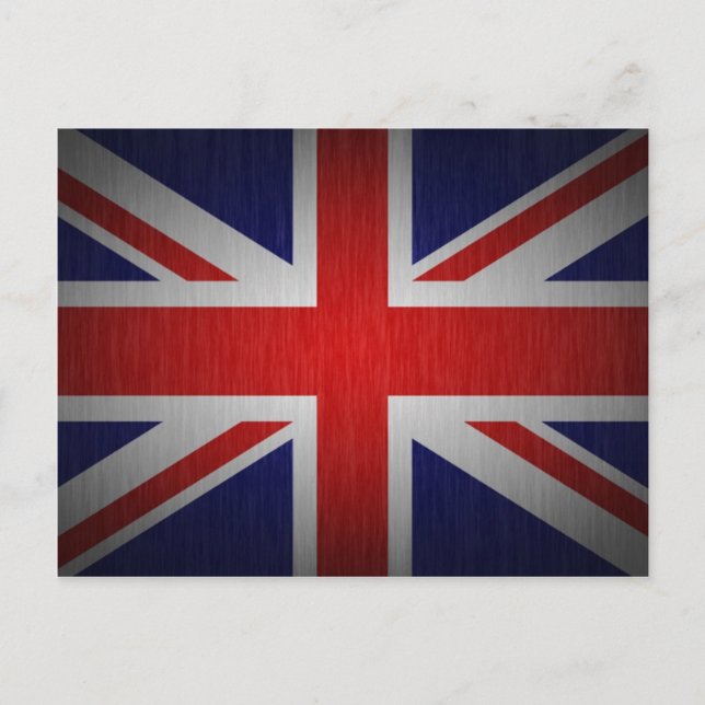 Carte Postale Drapeau britannique Union Jack (Devant)