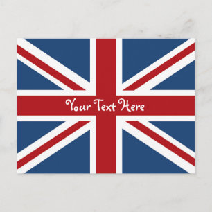 Carte Postale Drapeau britannique Union Jack