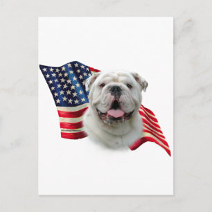 Carte Postale Drapeau Bulldog