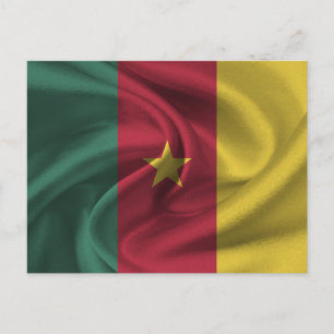 Carte Postale Drapeau Cameron