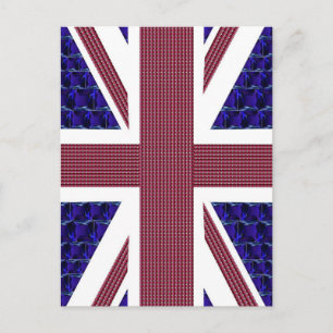 Carte Postale Drapeau d'Angleterre, drapeau de Grande-Bretagne