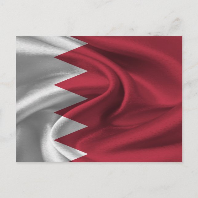 Carte Postale Drapeau de Bahreïn (Devant)