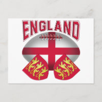 Drapeau de balle de rugby d'Angleterre