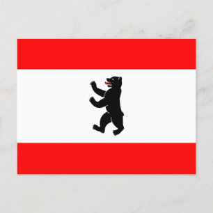 Carte Postale Drapeau de Berlin