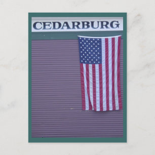 Carte Postale Drapeau de Cedarburg
