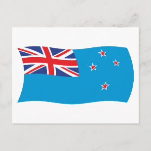 Carte postale Drapeau de dépendance Ross