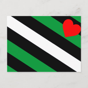 Carte Postale Drapeau de fierté Leather Boi