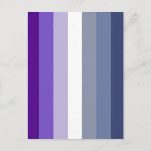 Carte Postale Drapeau de fierté lesbienne Butch