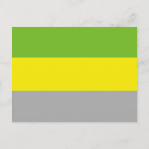 Carte Postale Drapeau de fierté lithromantique
