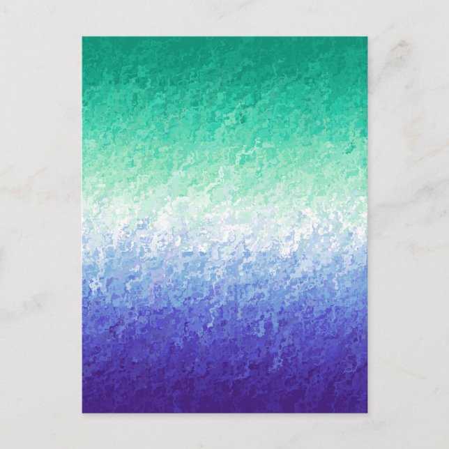 Carte Postale Drapeau de fierté MLM Abstrait Grunge Hommes aiman (Devant)