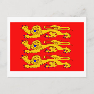 Carte Postale Drapeau de Haute-Normandie