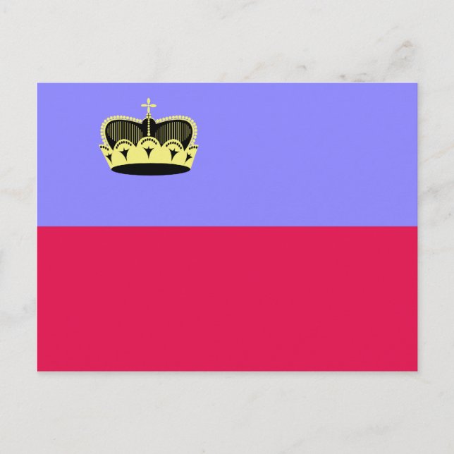 Carte Postale Drapeau de haute qualité (Devant)