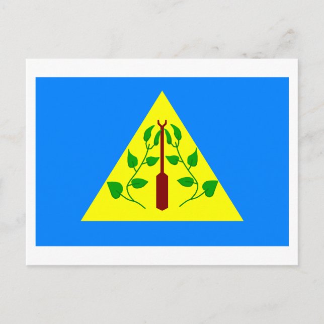 Carte Postale Drapeau de Kayangel (Devant)