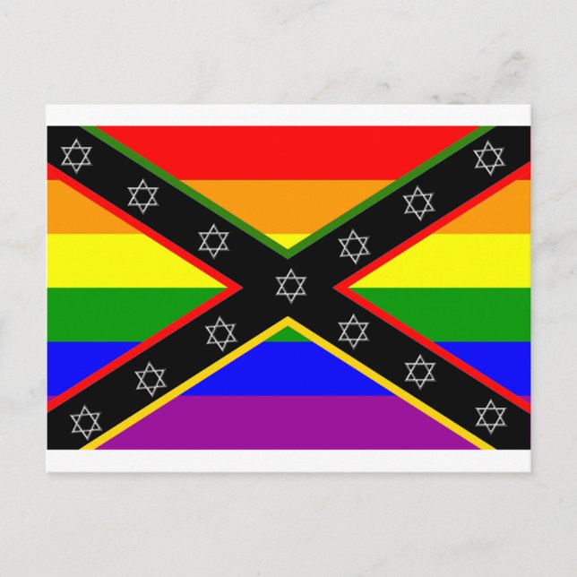 Carte Postale Drapeau de la contrefaçon (Devant)