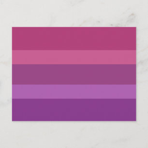 Carte Postale Drapeau de la fierté Aceflux