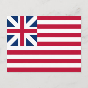 Carte Postale Drapeau de la Grande Union, États-Unis