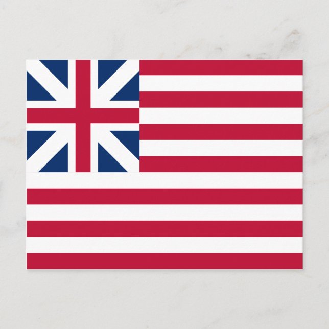 Carte Postale Drapeau de la Grande Union, États-Unis (Devant)