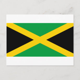 Carte Postale Drapeau de la Jamaïque