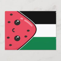 Drapeau de la Palestine mignonne avec Palestin san