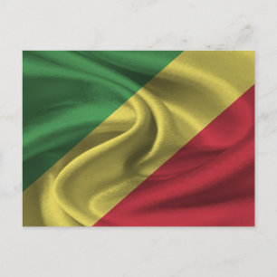 Carte Postale Drapeau de la République du Congo
