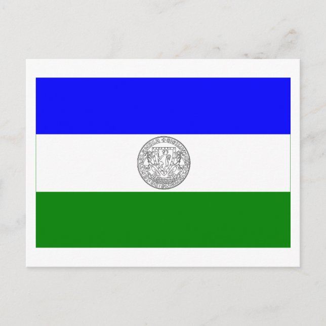 Carte Postale Drapeau de la République du Jämtland (non officiel (Devant)