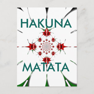 Carte Postale Drapeau de la République du Kenya du Bouclier Kale