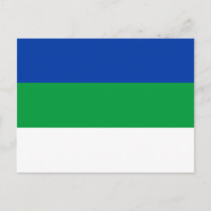 Carte Postale Drapeau de la République Komi