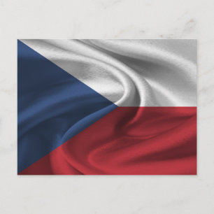 Carte Postale Drapeau de la République tchèque