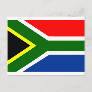 Carte Postale Drapeau de l'Afrique du Sud