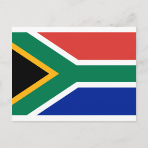 Carte Postale Drapeau de l'Afrique du Sud - Vlag van Suid-Afrika