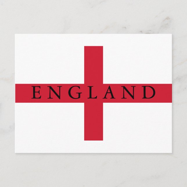 Carte postale Drapeau de l'Angleterre (Devant)