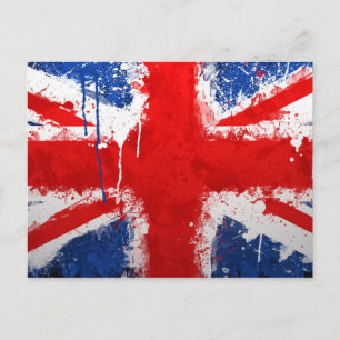 Carte Postale Drapeau de l'Angleterre cool