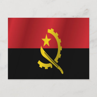 Carte Postale Drapeau de l'Angola